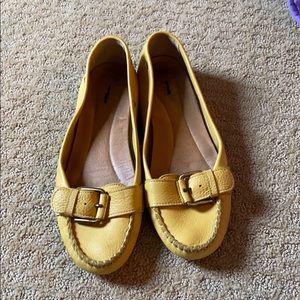 J Crew Yellow Driving Mocs, 11 - Used